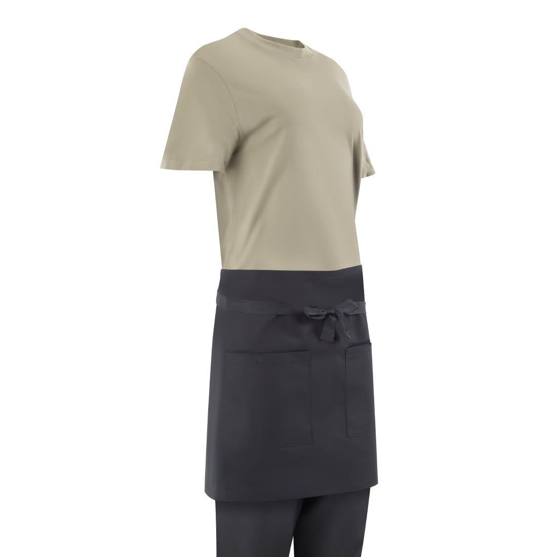 BA202 Southside Cotton Canvas Waist Apron Black