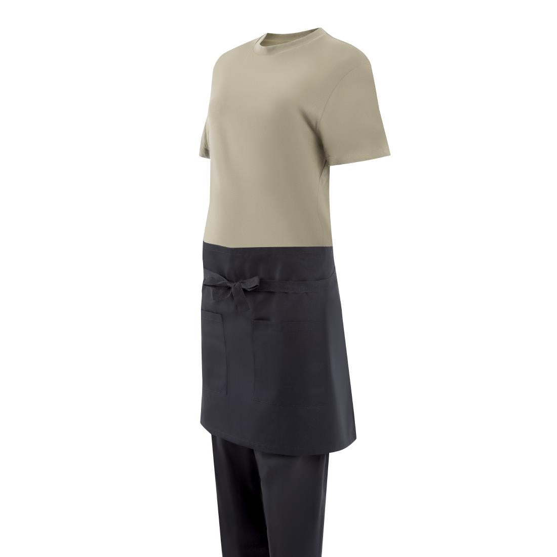 BA202 Southside Cotton Canvas Waist Apron Black