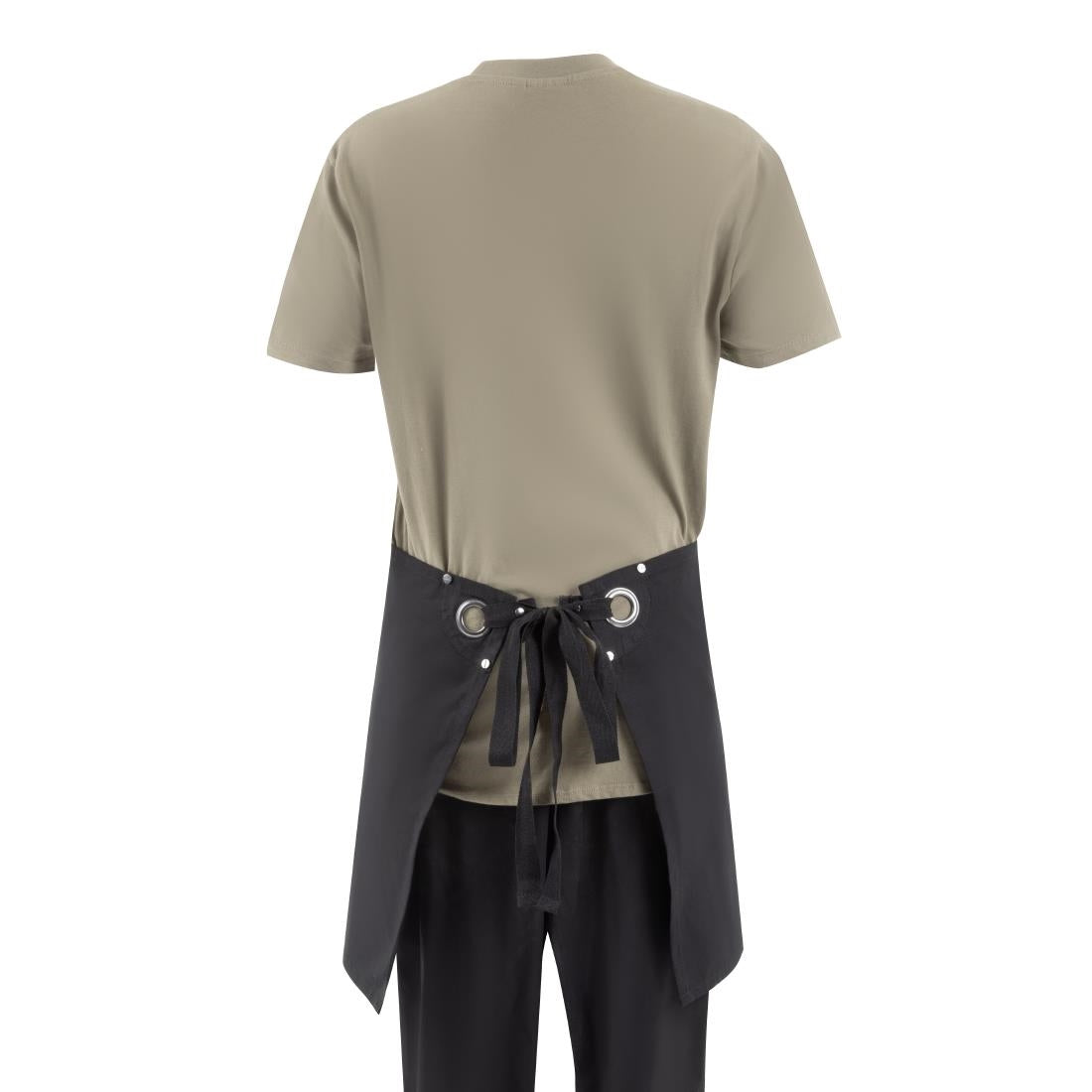 BA202 Southside Cotton Canvas Waist Apron Black