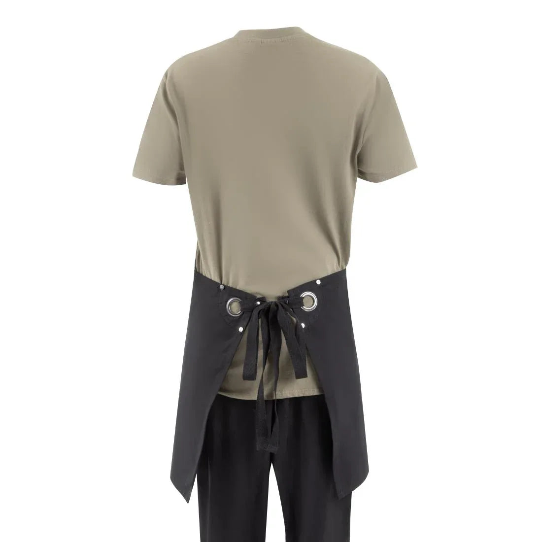 BA202 Southside Cotton Canvas Waist Apron Black