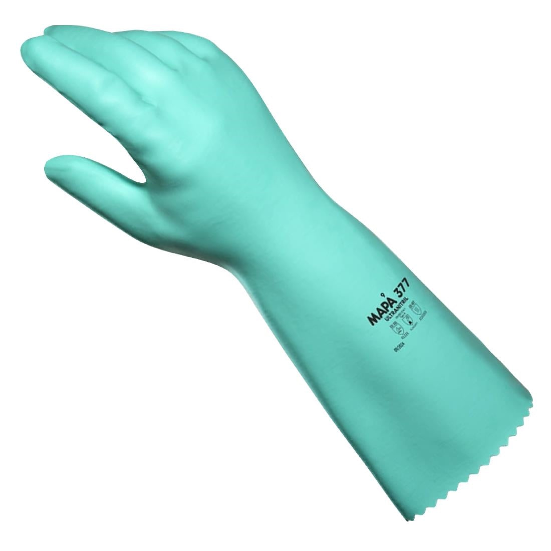 BA213-L Mapa Ultranitril 377 Chemical Gauntlet - Size L