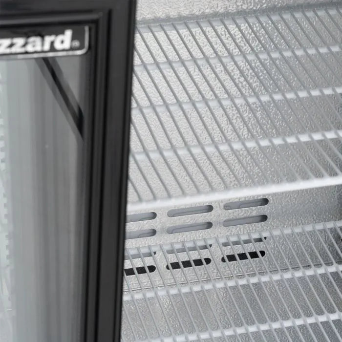 Blizzard Triple Sliding Glass Door Bottle Cooler BAR3SL 338x275ml bottles - JD Catering Equipment Solutions Ltd