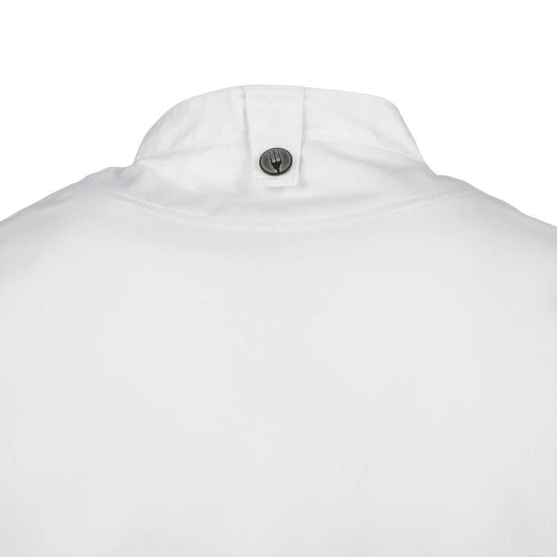 BB264-XXL Chef Works Unisex Hartford Lightweight Chef Jacket White Size XXL