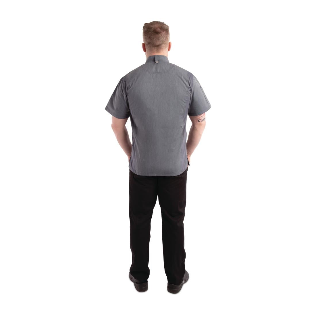 Chef Works Springfield Unisex Chef Jacket Ink Blue S