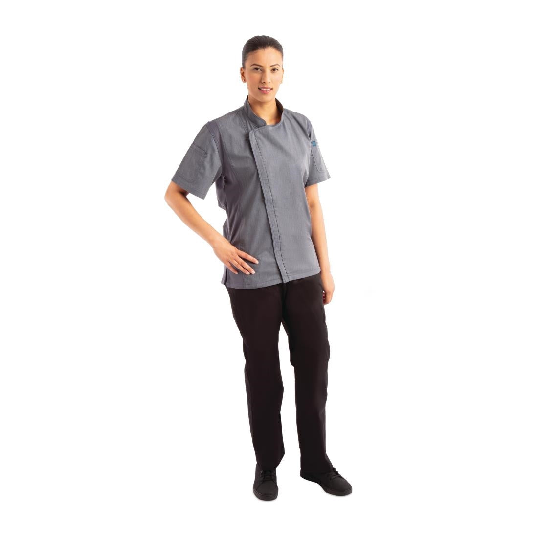 Chef Works Springfield Unisex Chef Jacket Ink Blue S