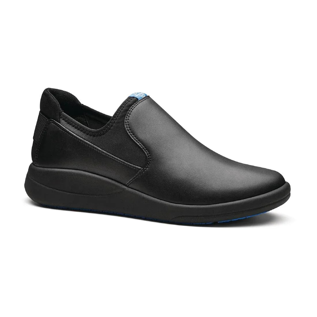 BB741-39 WearerTech Vitalise Slip on Shoe Black/Black with Modular Insole Size 39 - JD Catering Equipment Solutions Ltd