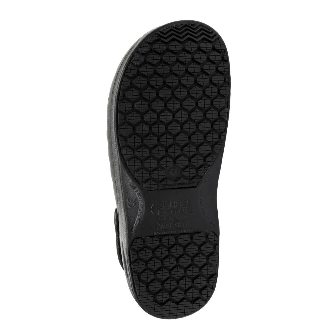 BB569-37 Shoes for Crews Zinc Clogs Black - JD Catering Equipment Solutions Ltd
