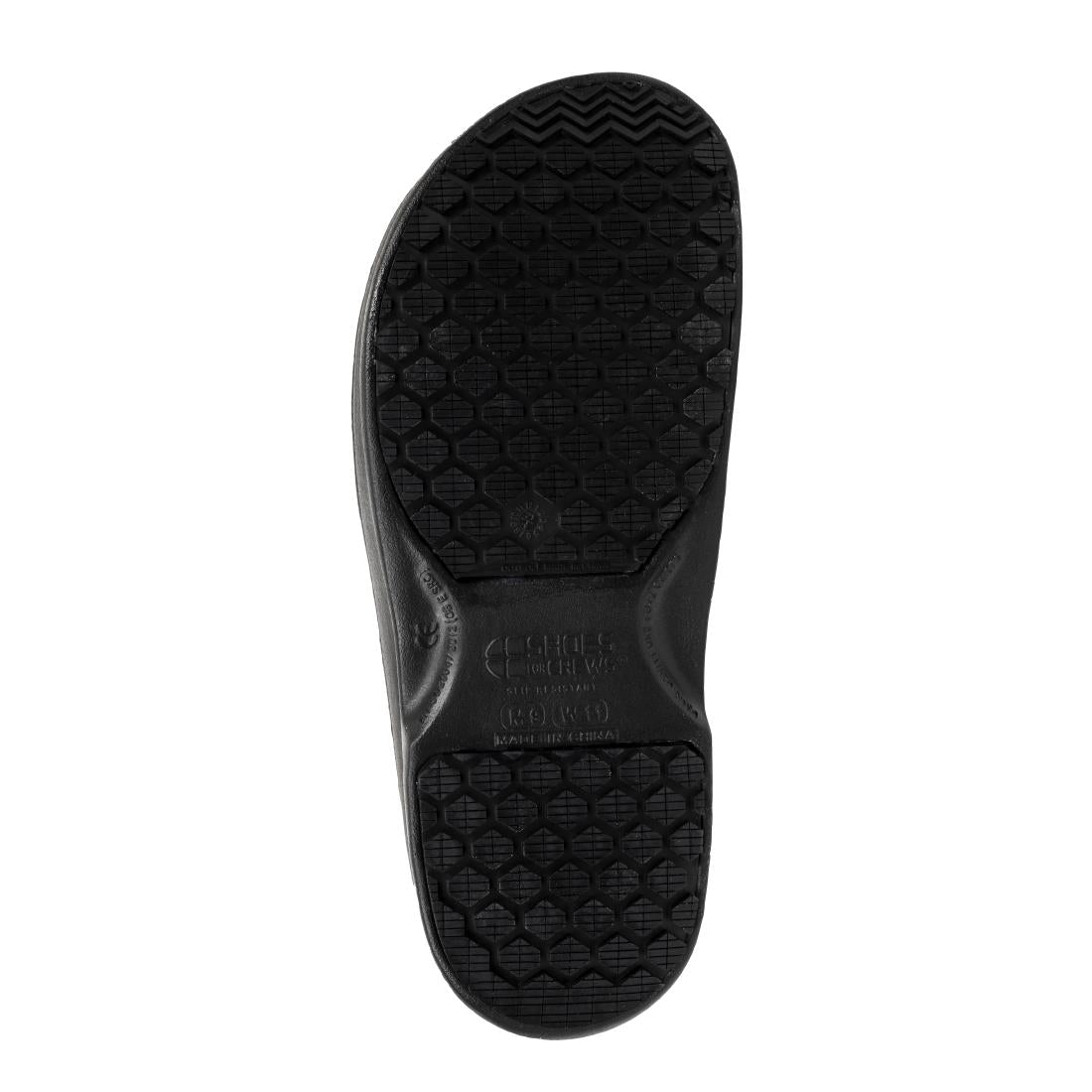 BB581-37 Shoes for Crews Radium Clogs Black - JD Catering Equipment Solutions Ltd