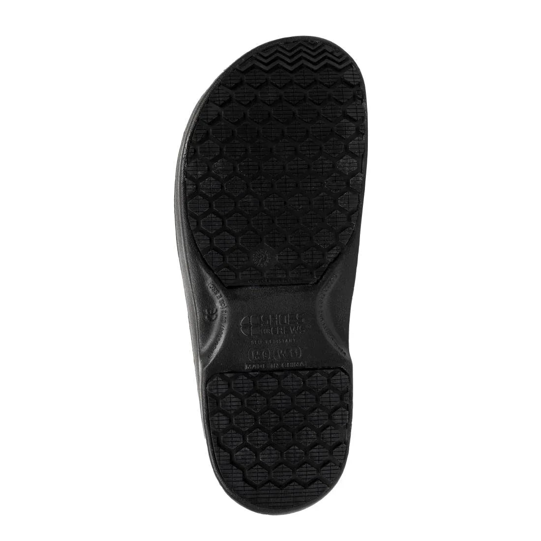 BB581-41 Shoes for Crews Radium Clogs Black Size 41 - JD Catering Equipment Solutions Ltd