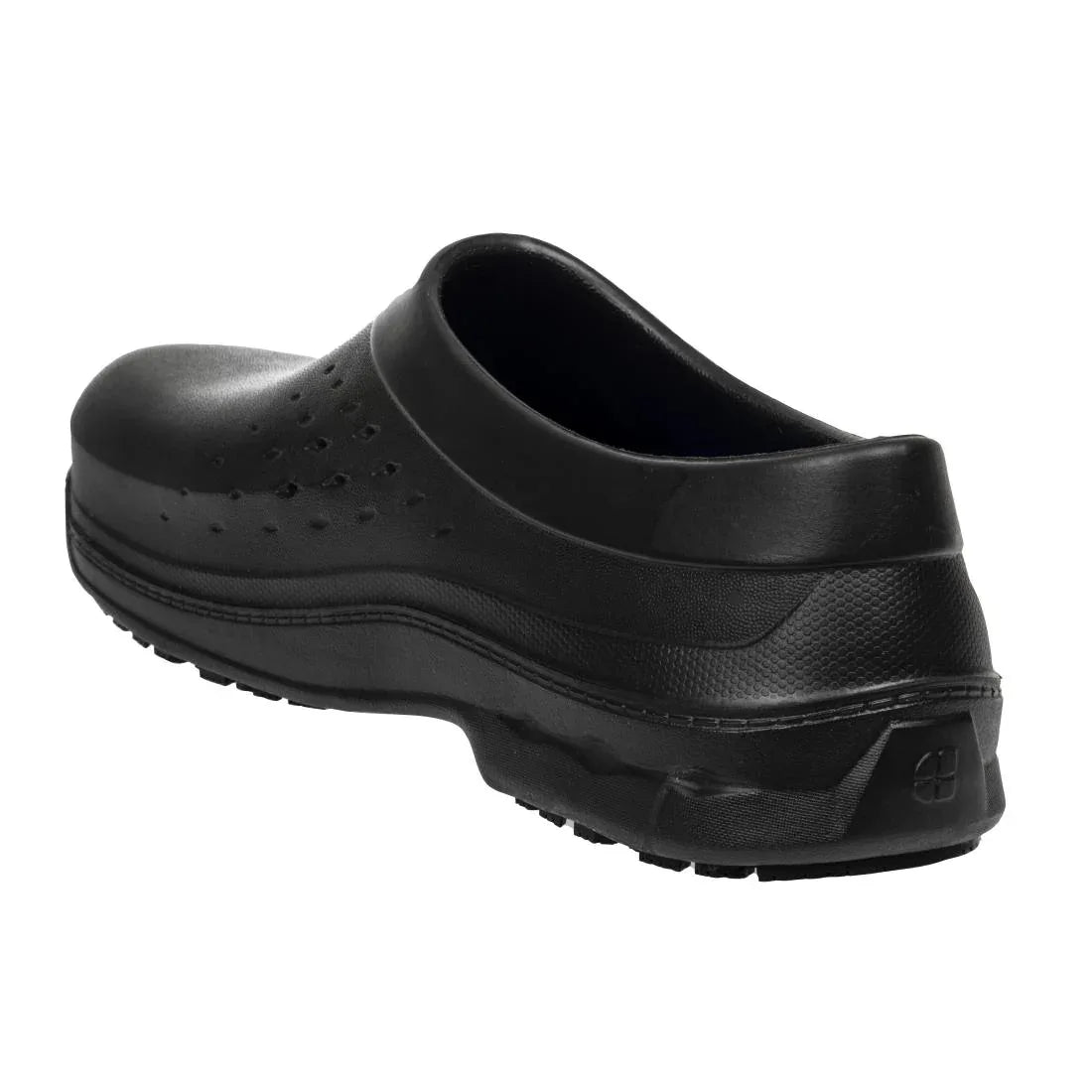 BB581-39 Shoes for Crews Radium Clogs Black Size 39 - JD Catering Equipment Solutions Ltd