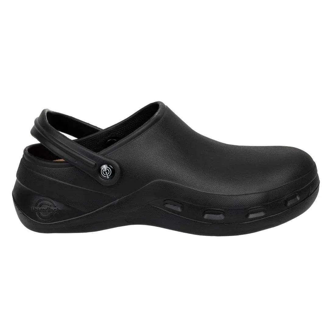 BB642-42 WearerTech Protect Clog Black Size 8 - JD Catering Equipment Solutions Ltd