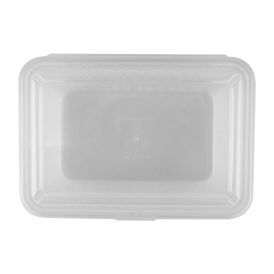 FSG Returnables Standard Meal Container Clear 1000ml (12 Pack)