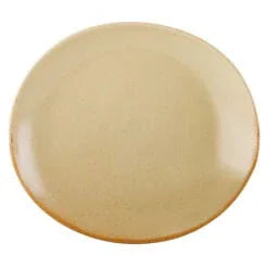 Pack Size 12 - Rustico Stoneware Bistro Oval Plate 29.5x26cm/11.5"x10.25" - C01305
