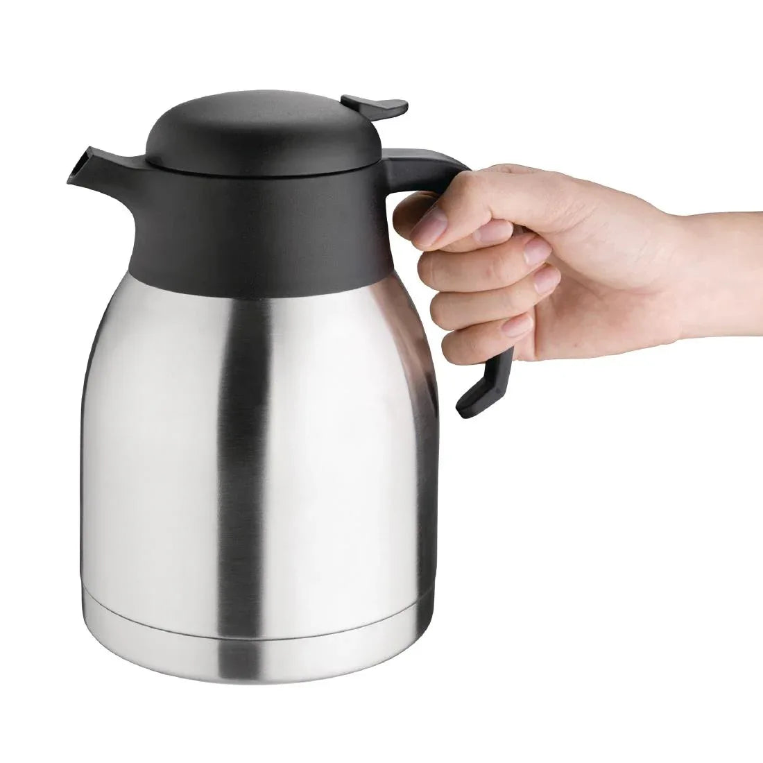 C092 Olympia Stainless Steel Vacuum Jug 1.5Ltr - JD Catering Equipment Solutions Ltd