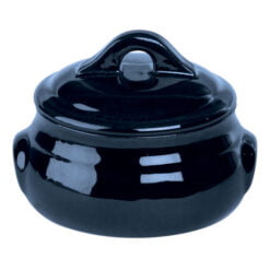 Pack Size 6 - Rustico Stoneware Azul Bellied Casserole 11.5x6cm/4.5"x2.75" 42.5cl/15oz - C11275