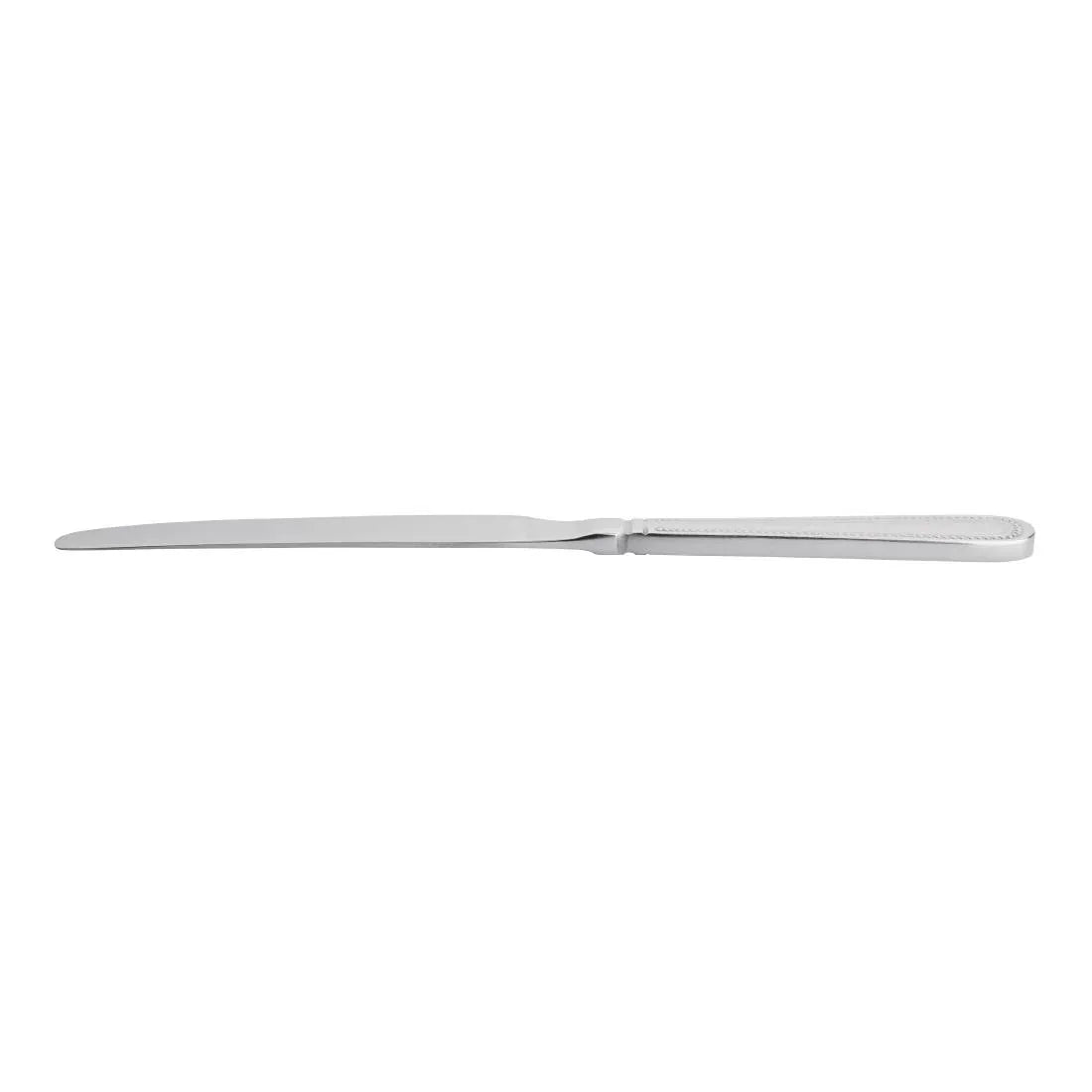 C125 Olympia Bead Solid Handle Table Knife (Pack of 12) - JD Catering Equipment Solutions Ltd