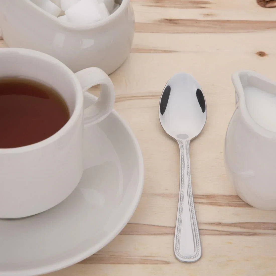 C130 Olympia Bead Teaspoon (Pack of 12) - JD Catering Equipment Solutions Ltd