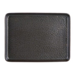 Pack Size 6 - Rustico Stoneware Oxide Rectangular Tray 25cm - C13325