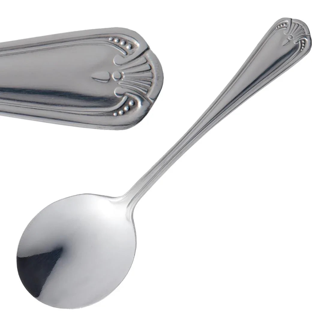 C152 Olympia Jesmond Soup Spoon (Pack of 12) - JD Catering Equipment Solutions Ltd