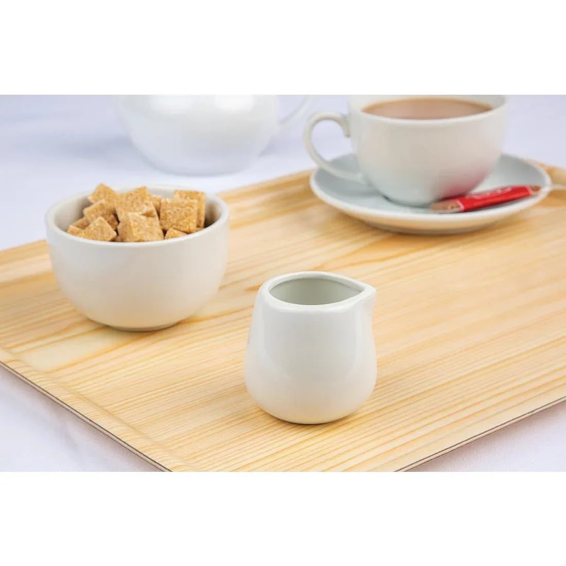 C204 Olympia Whiteware Compact Jugs 85ml (Pack of 12) - JD Catering Equipment Solutions Ltd