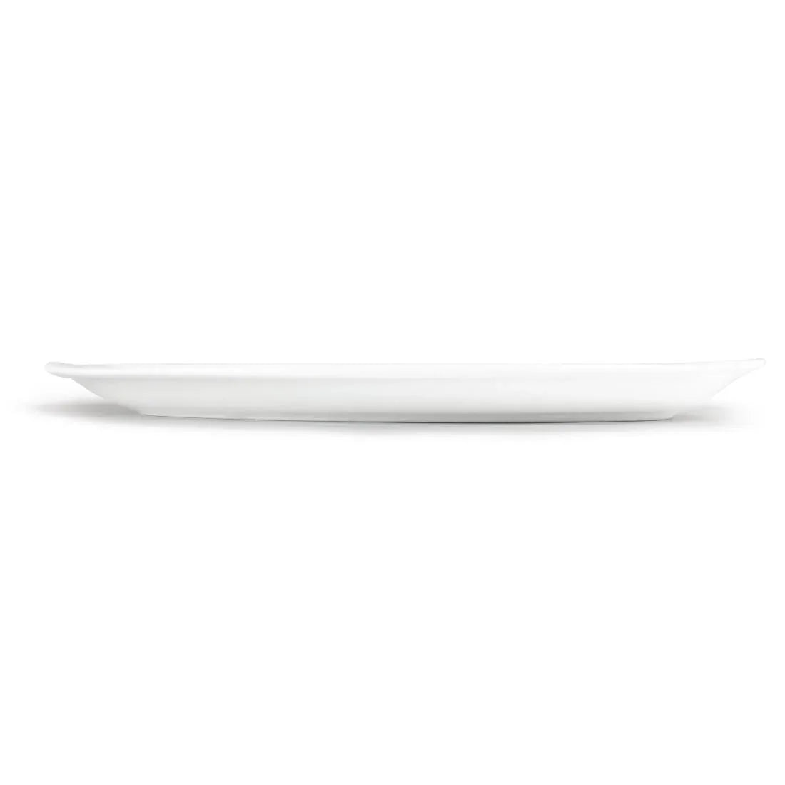 C231 Olympia Whiteware Crescent Salad Plates 200mm (Pack of 12) - JD Catering Equipment Solutions Ltd