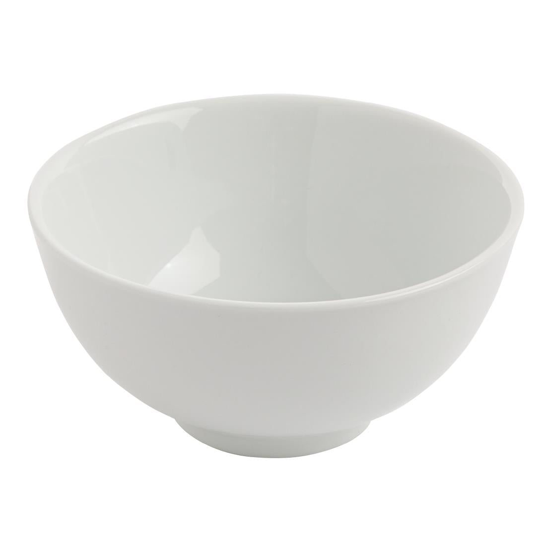 C253 Olympia Whiteware Rice Bowls 130mm 390ml (Pack of 12)