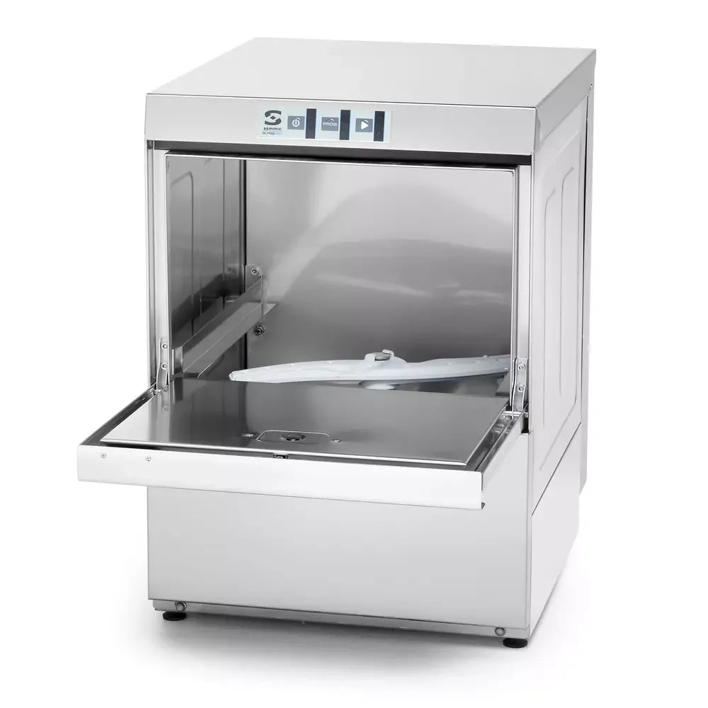 Sammic Commercial glasswasher · Glass-Pro line GP-40 DD Gravity Drain