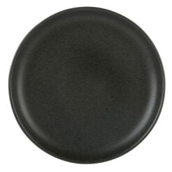 Pack Size 12 - Rustico Stoneware Rustico Carbon Plate 24cm - C31120