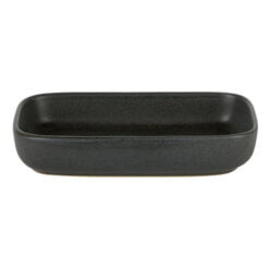 Pack Size 12 - Rustico Stoneware Rustico Carbon Rectangular Dish 17x10cm - C31207