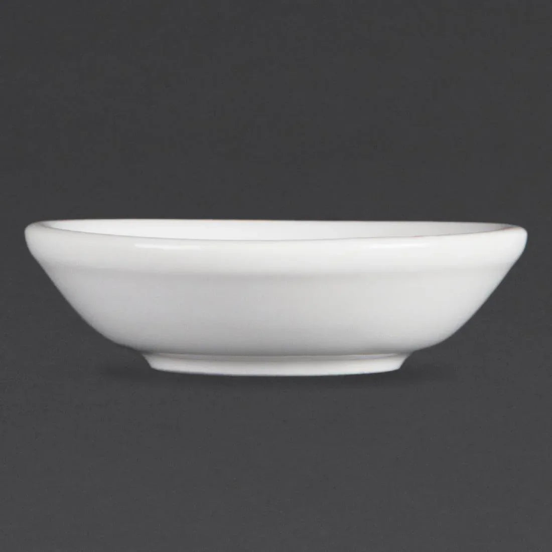 C320 Olympia Whiteware Soy Dishes 70mm (Pack of 12)