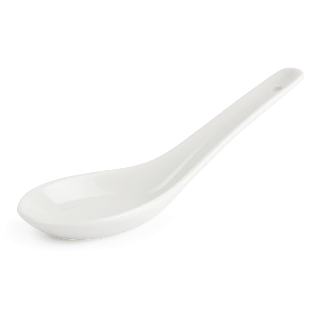 C325 Olympia Whiteware Rice Spoons 130mm (Pack of 24)