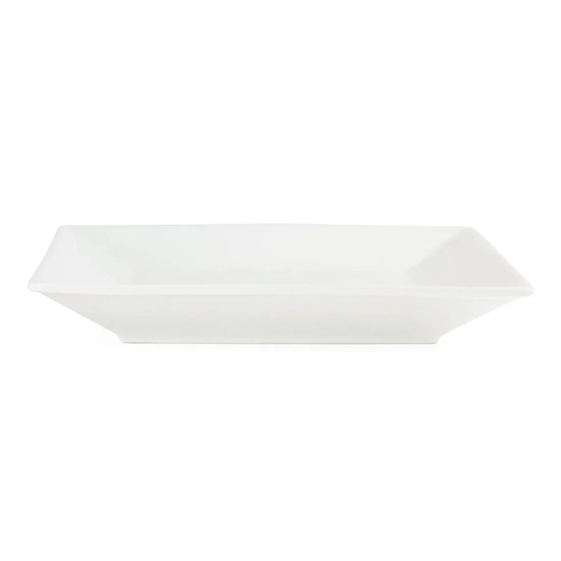 C360 Olympia Whiteware Square Plates Wide Rim 250mm (Pack of 6) - JD Catering Equipment Solutions Ltd