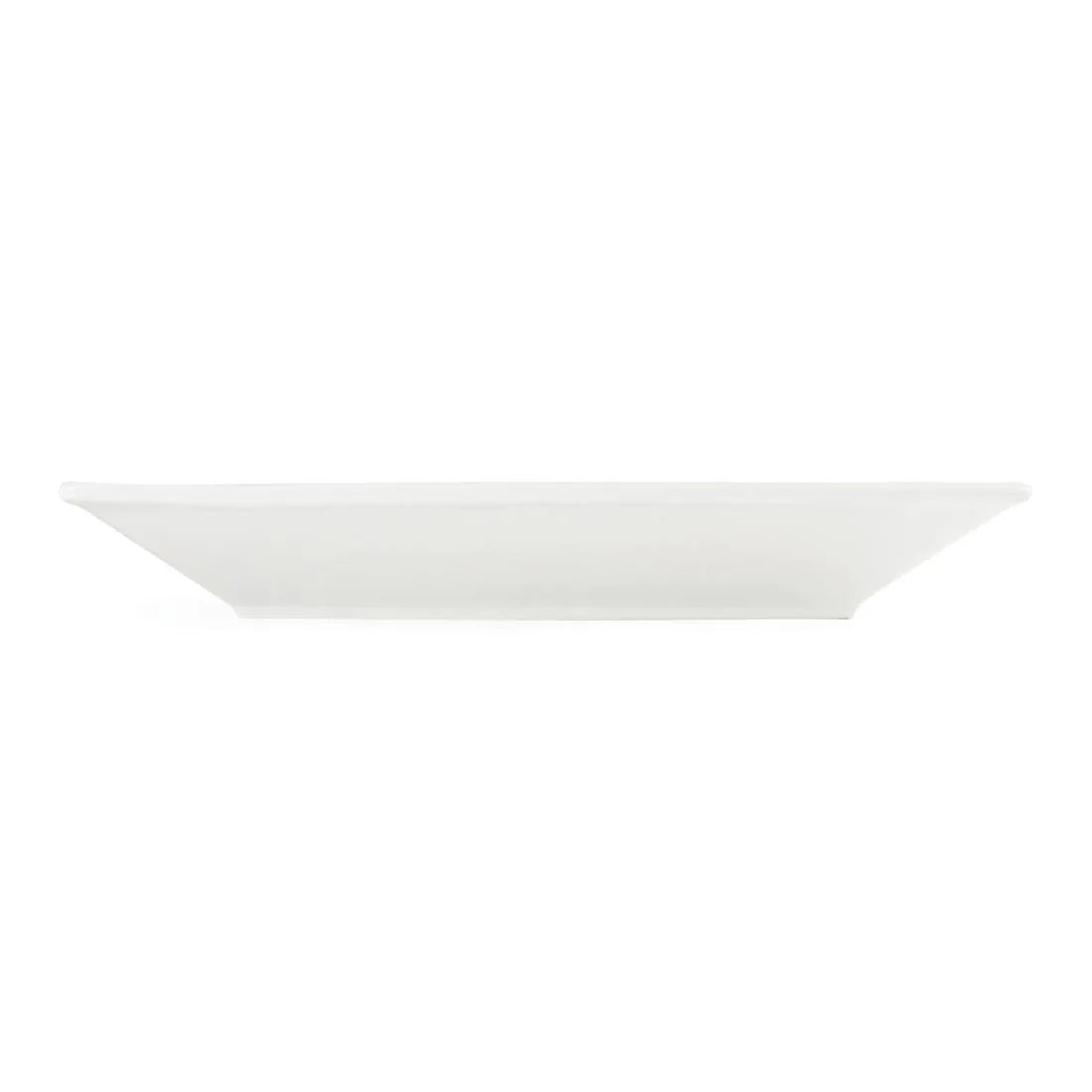 C360 Olympia Whiteware Square Plates Wide Rim 250mm (Pack of 6) - JD Catering Equipment Solutions Ltd