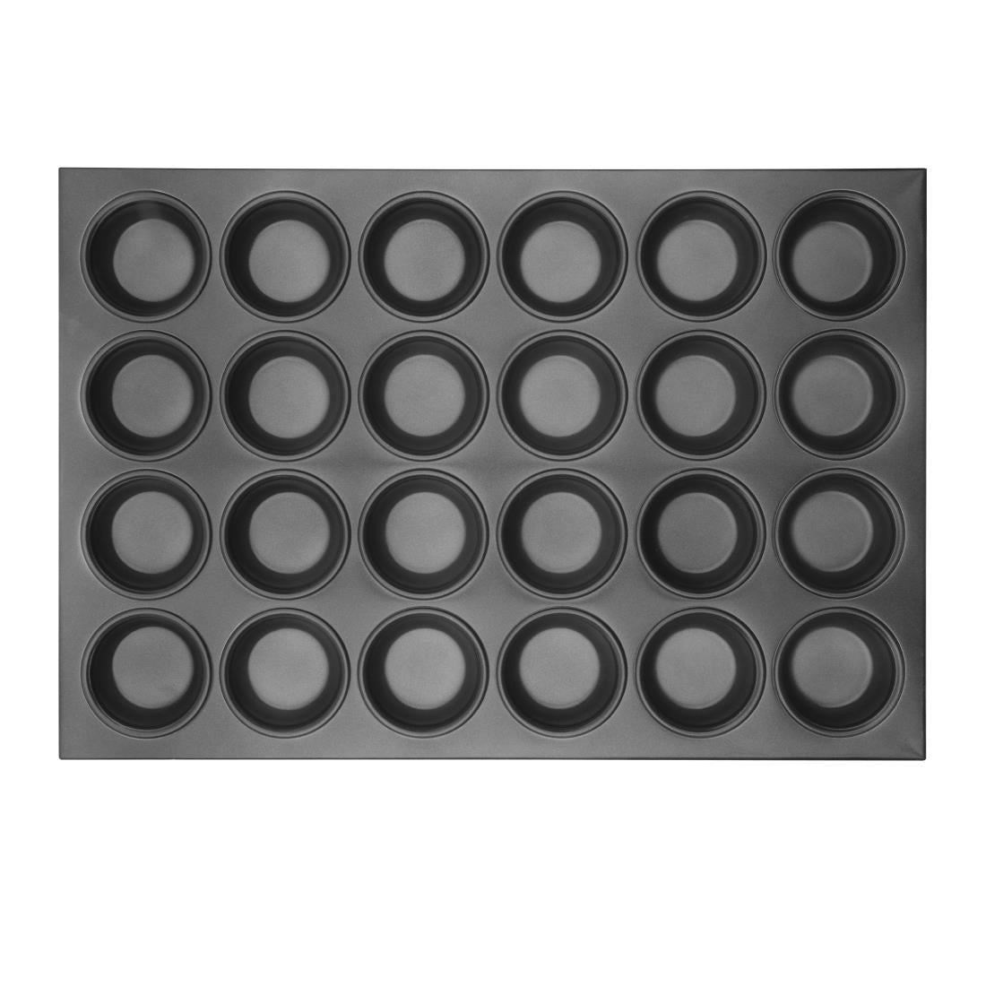 C564 Vogue Aluminium Non-Stick Muffin Tray 24 Cup