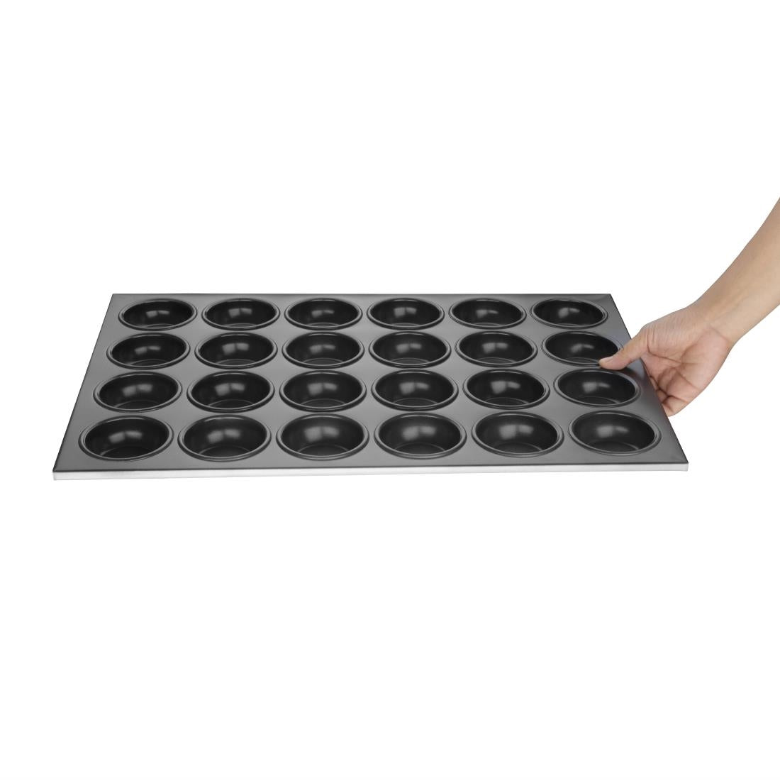 C564 Vogue Aluminium Non-Stick Muffin Tray 24 Cup
