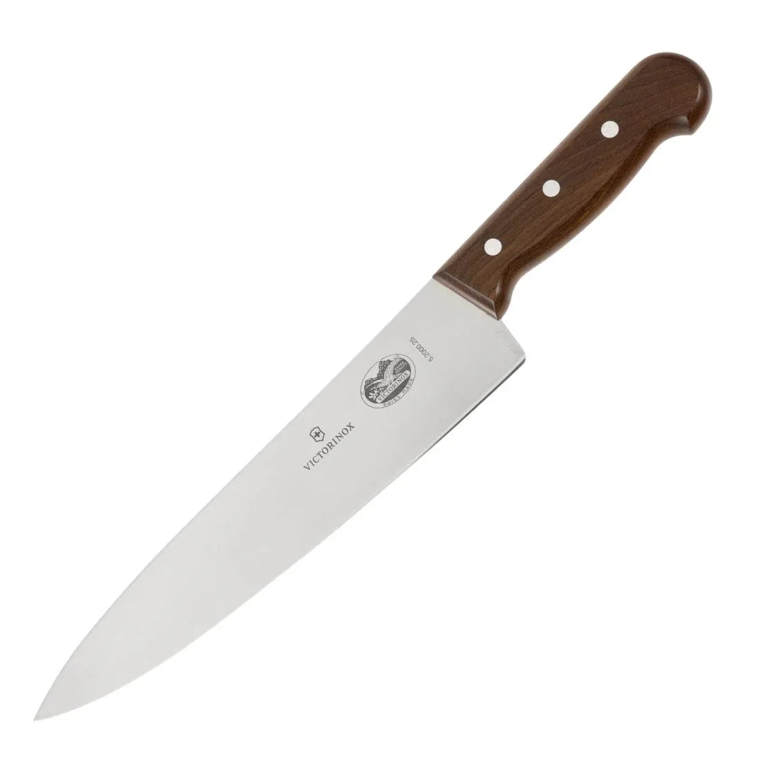 C606 Victorinox Wooden Handled Carving Knife 25cm - JD Catering Equipment Solutions Ltd
