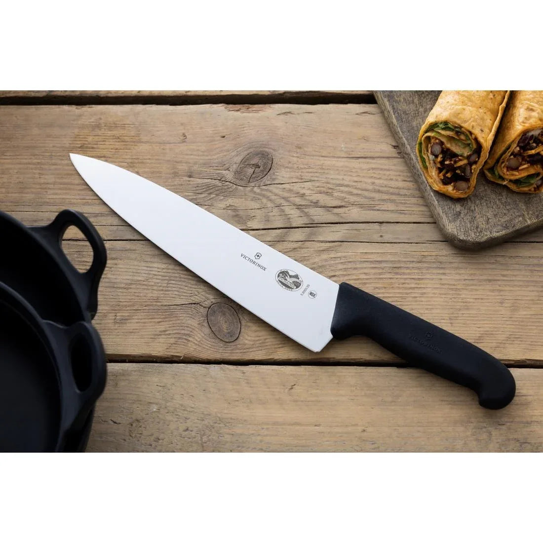 C656 Victorinox Fibrox Carving Knife 25.4cm - JD Catering Equipment Solutions Ltd