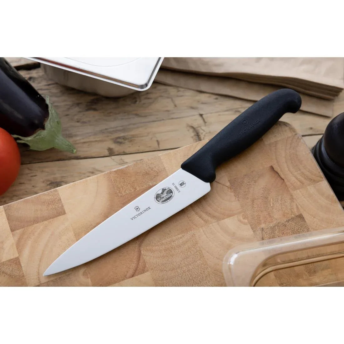 C659 Victorinox Fibrox Chef Knife 15cm - JD Catering Equipment Solutions Ltd