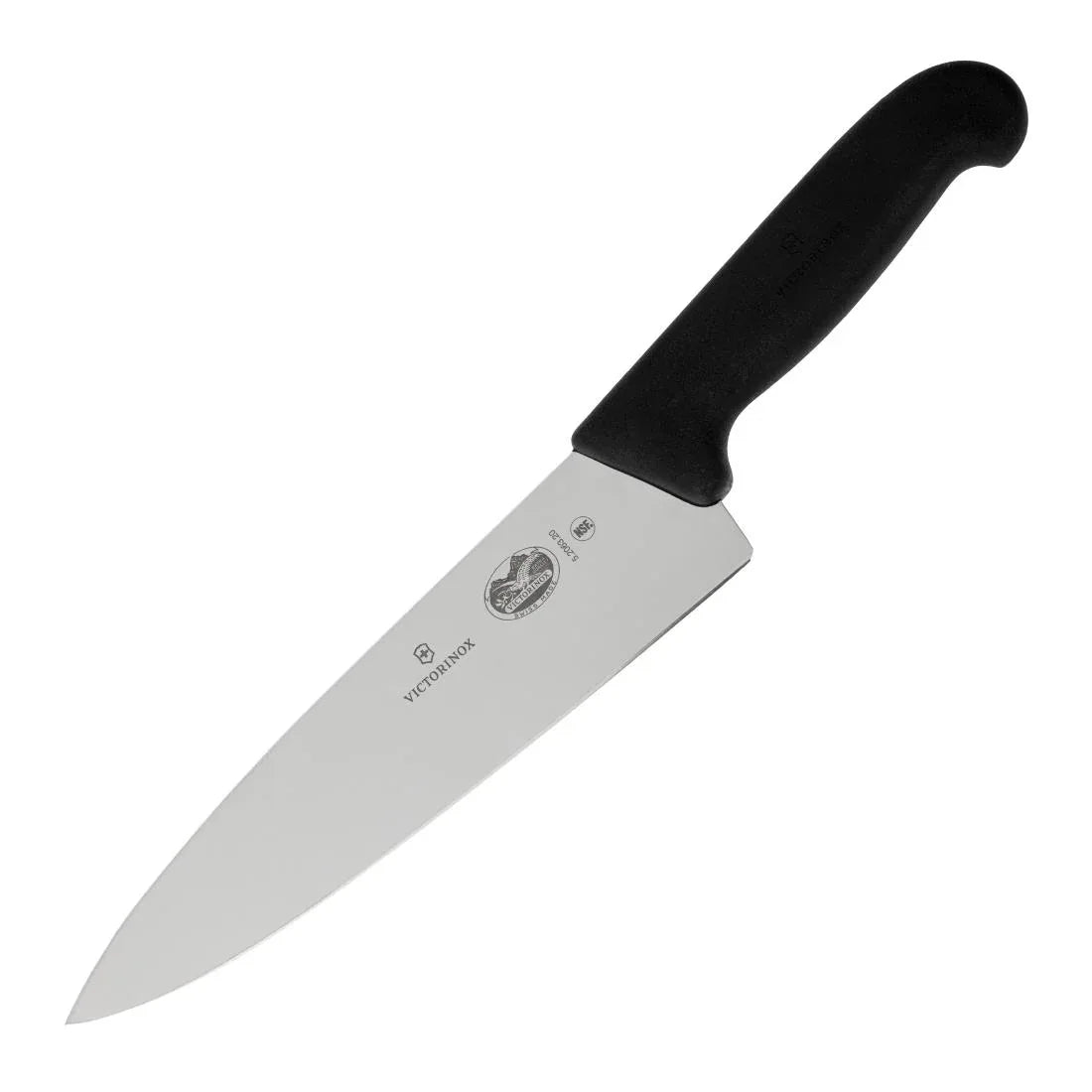 C662 Victorinox Fibrox Carving Knife Extra Broad Blade 20.5cm - JD Catering Equipment Solutions Ltd