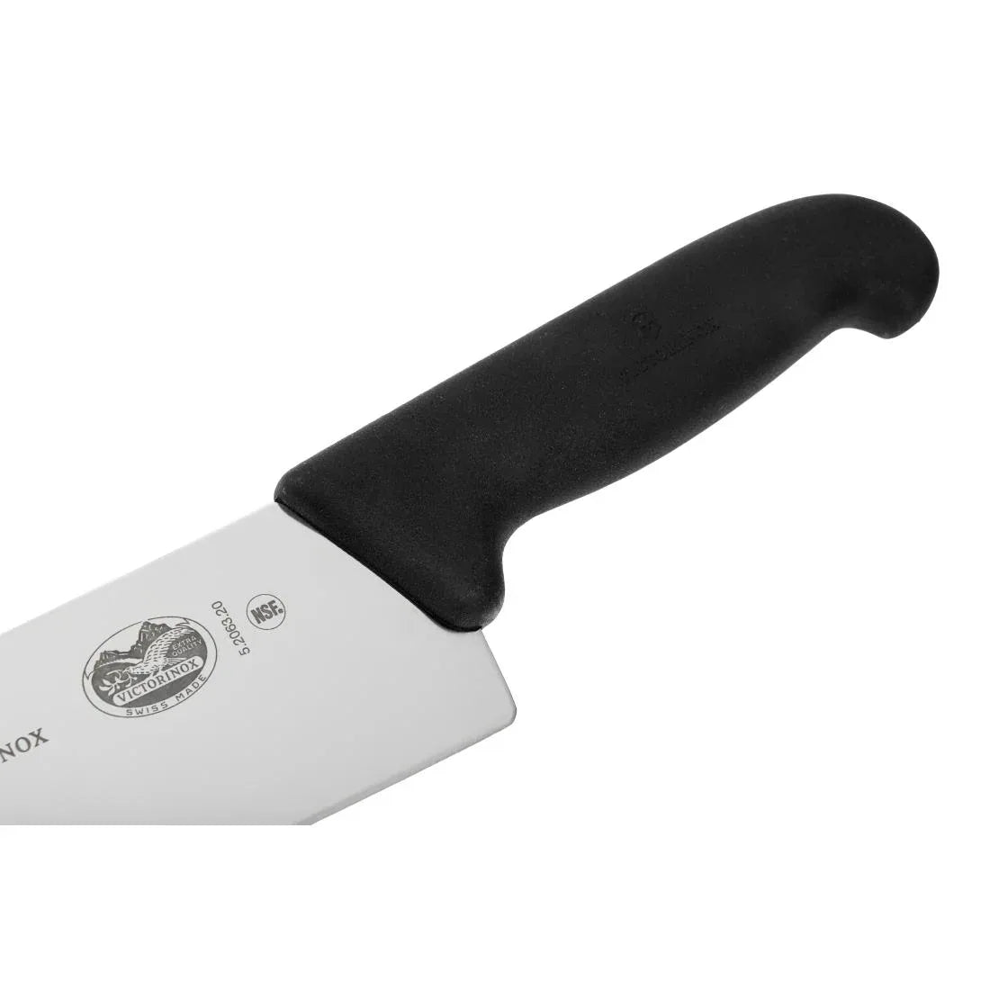 C662 Victorinox Fibrox Carving Knife Extra Broad Blade 20.5cm - JD Catering Equipment Solutions Ltd