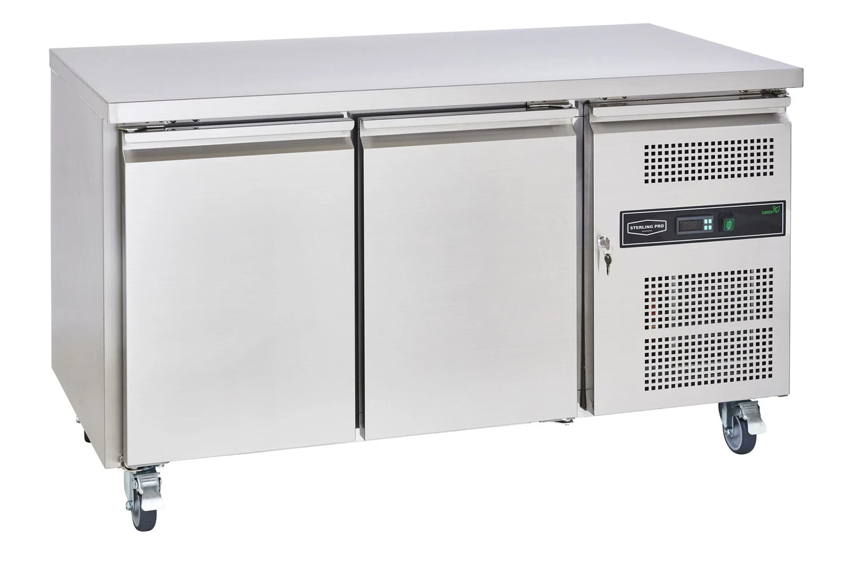 Sterling Pro Cobus SPCF200N 2 Door Freezer Counter 282 Litres - JD Catering Equipment Solutions Ltd