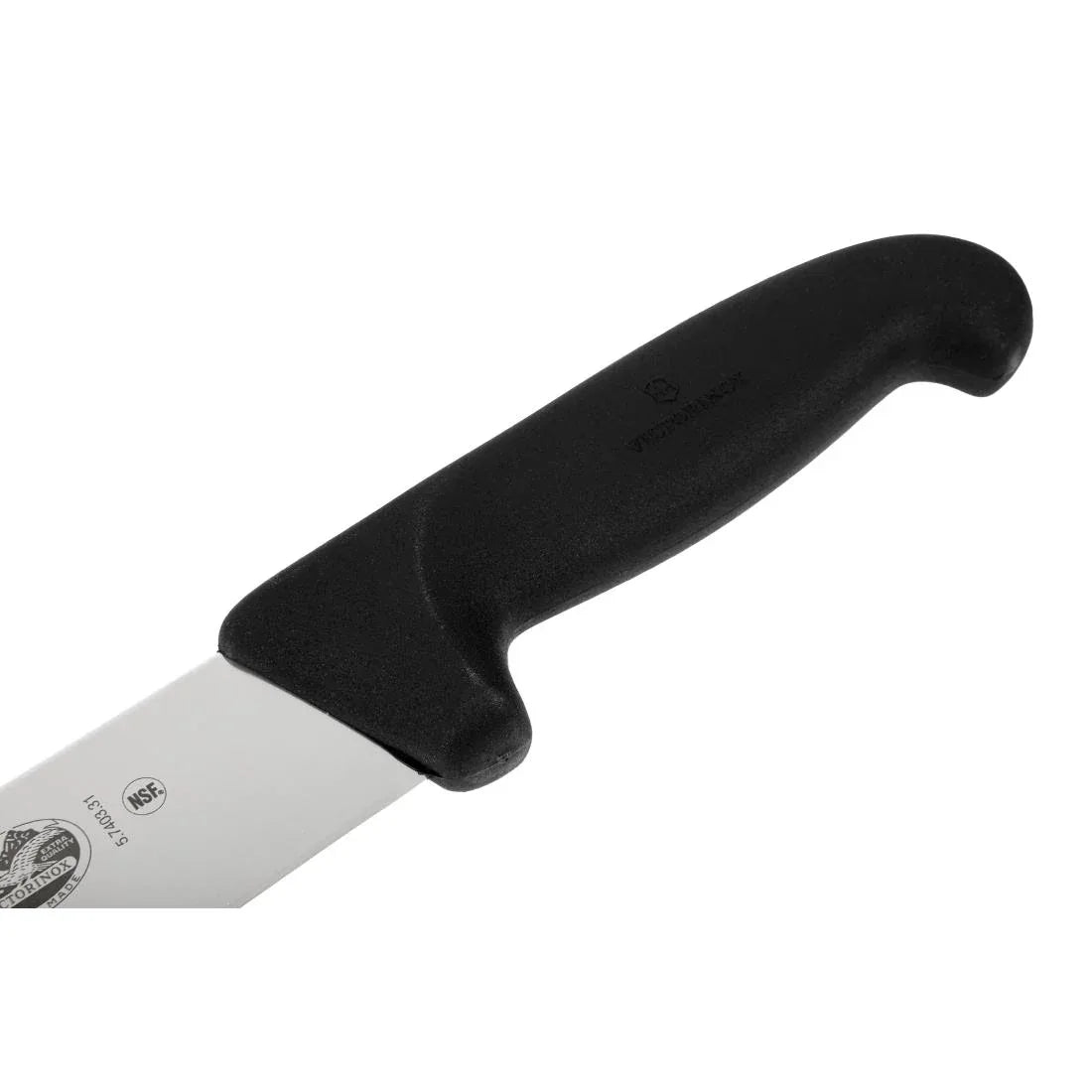 C676 Victorinox Fibrox Butchers Steak Knife 30.5cm - JD Catering Equipment Solutions Ltd