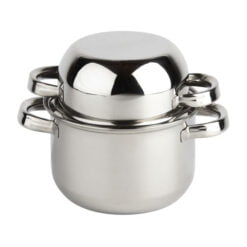 Pack Size 1 - DPS Tableware Mussel Pot with Lid 20cm/8" - CB0023