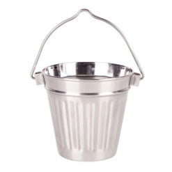 Pack Size 12 - DPS Tableware Ribbed Handled Pail - CB0032
