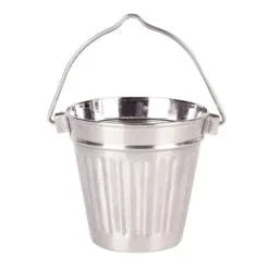 Pack Size 12 - DPS Tableware Ribbed Handled Pail - CB0032