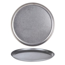 Pack Size 1 - DPS Tableware Antique Steel Plate 14cm - CB0084