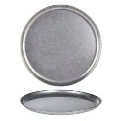 Pack Size 1 - DPS Tableware Antique Steel Plate 19cm - CB0085