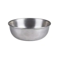 Pack Size 1 - DPS Tableware Antique Steel Cut Edge Bowl 11.5cm - CB0091