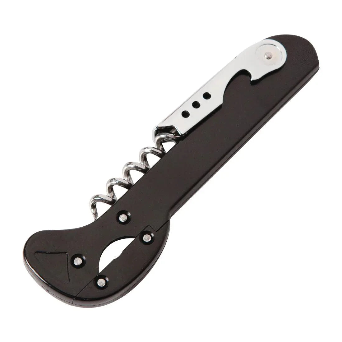 CB019 Pirouette Waiter's friend Corkscrew with Foil Cutter - JD Catering Equipment Solutions Ltd