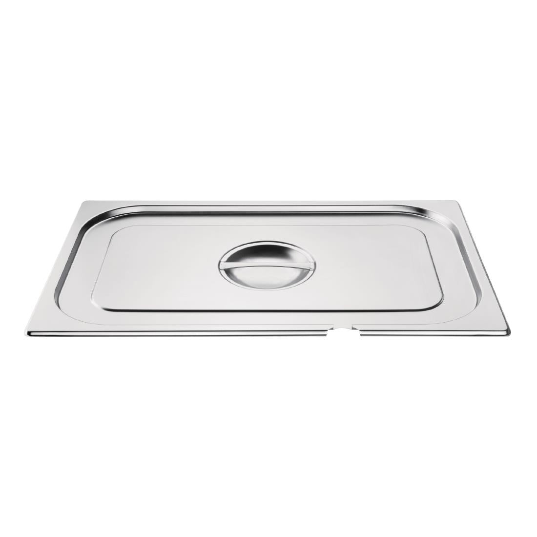 CB170 Vogue Stainless Steel 1/1 Gastronorm Notched Lid